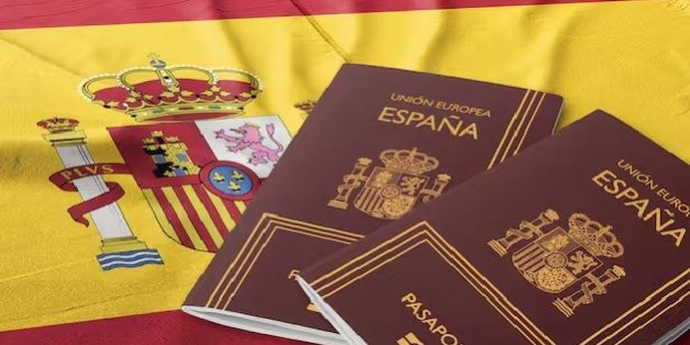 foto bander y pasaporte español