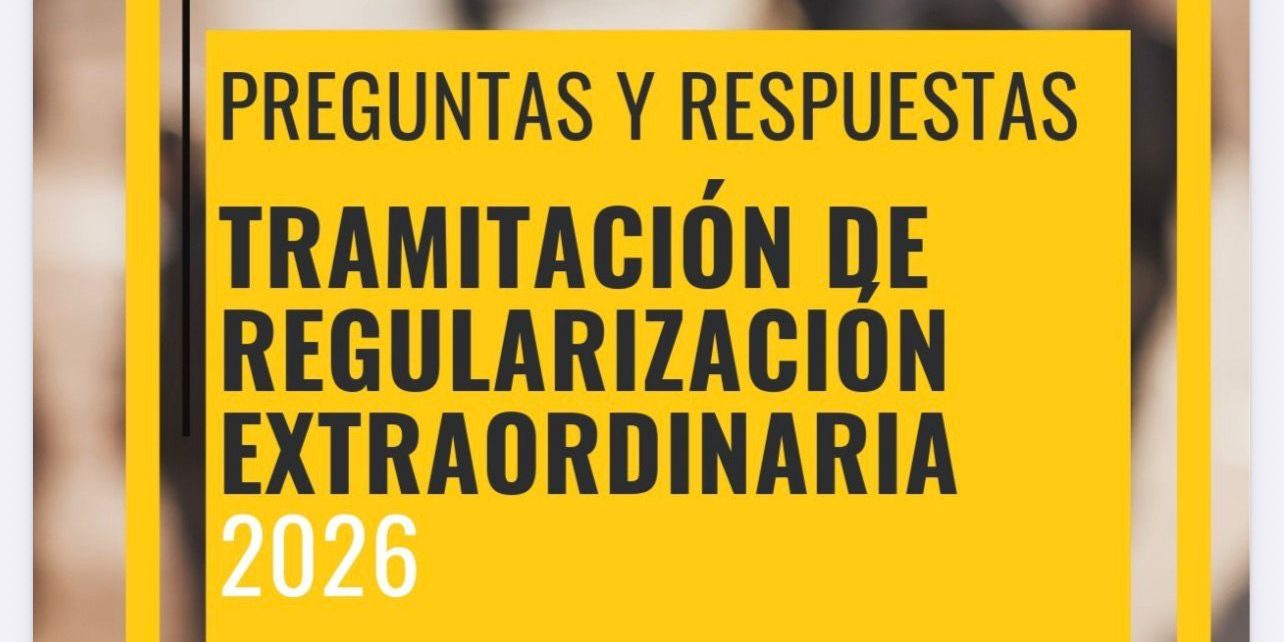 foto cartel regularizacion
