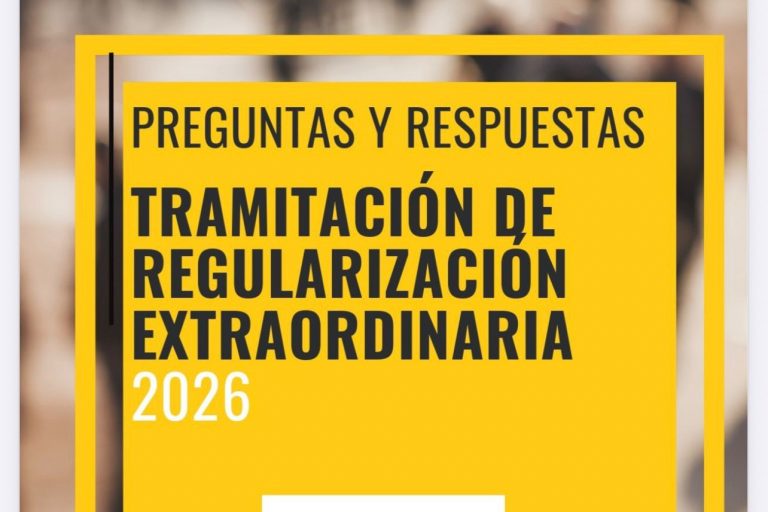 foto cartel regularizacion